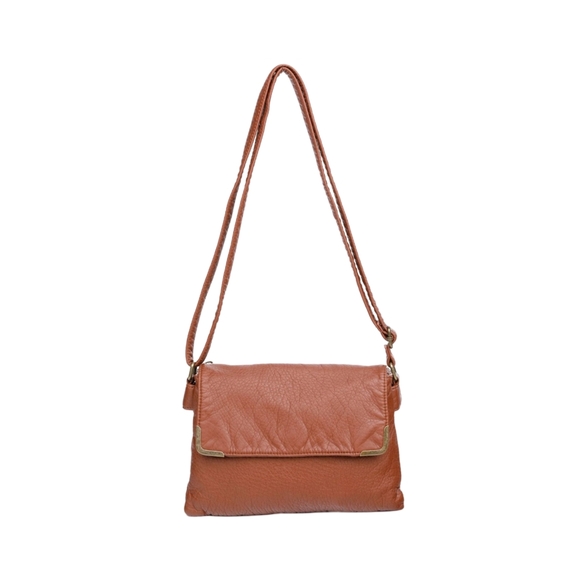 New Ampere Creations brown Women\'s Crossbody Bag Vegan Leather